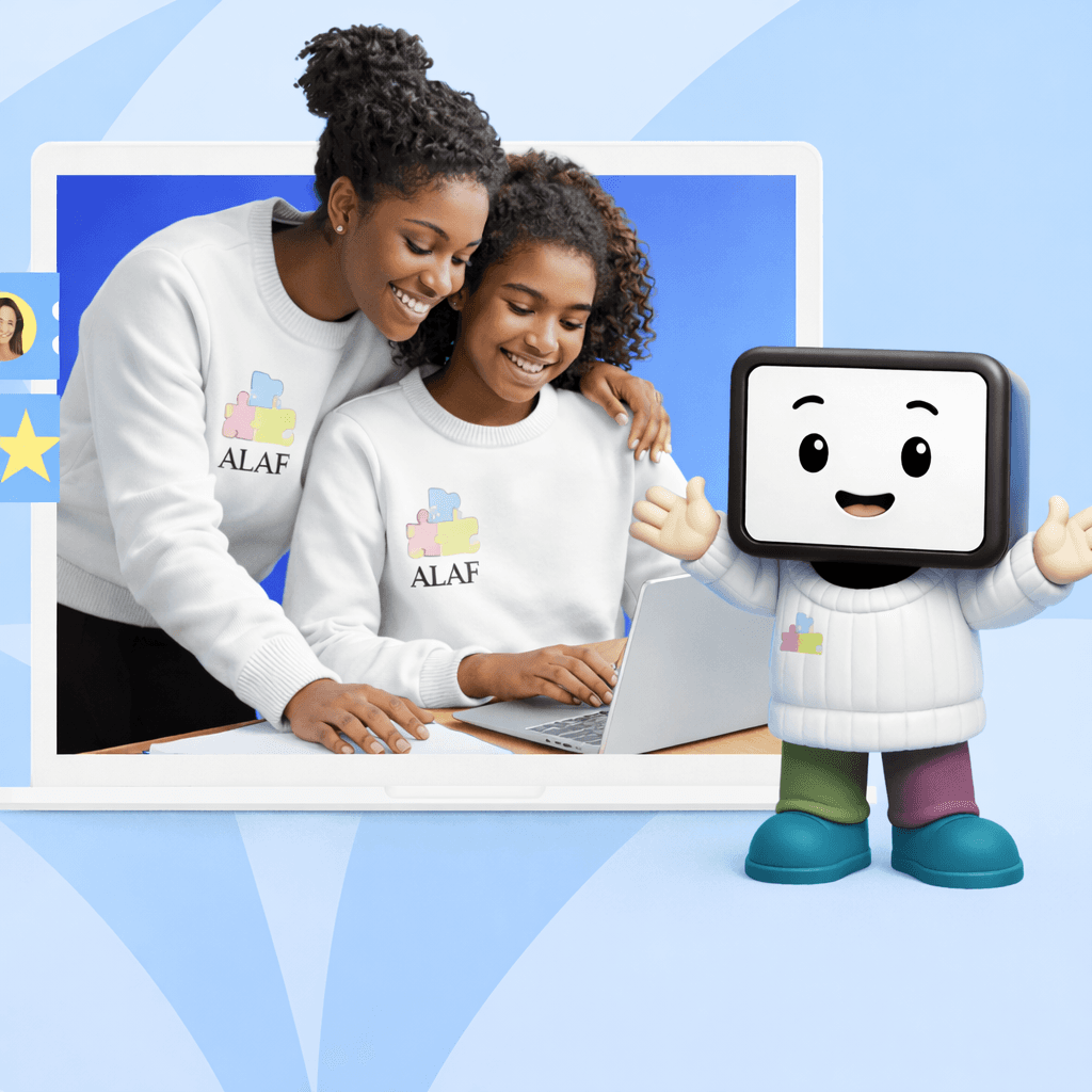 Estudiantes felices en ALAF